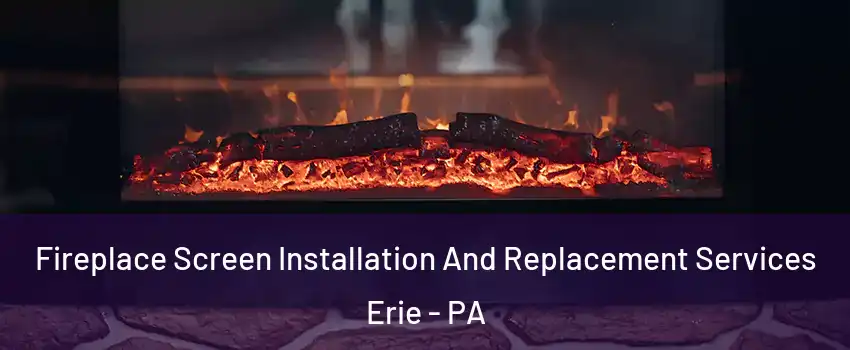  Fireplace Screen Installation And Replacement Services Erie - PA
