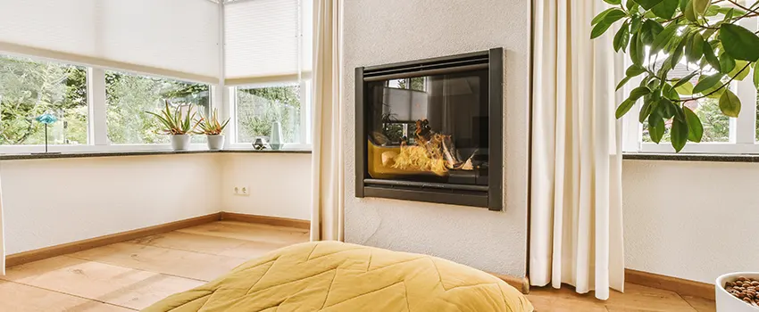 Residential Fireplace Ceramic Glass Installation in Erie, PA