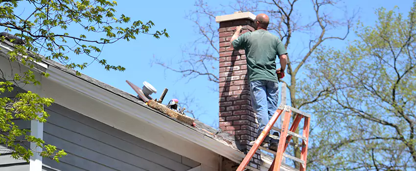 Vinyl and PVC Chimney Flashing Installation in Erie, PA