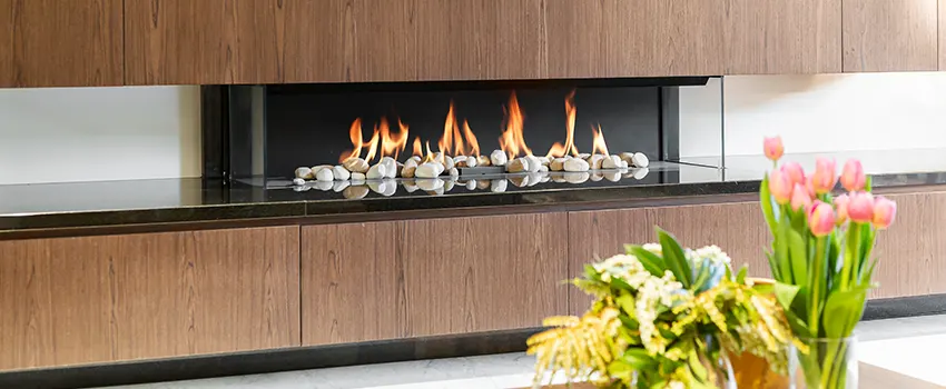Double-height Fireplace Design Refurbishment in Erie, Pennsylvania